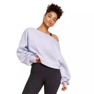 Blogilates Target purple lavender dance studio sweatshirt XL